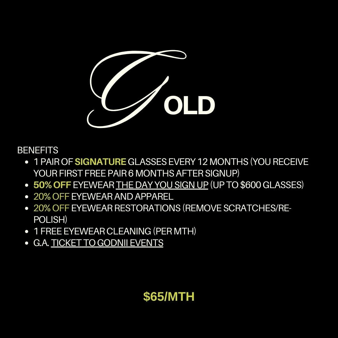 GOLD MEMBERSHIP